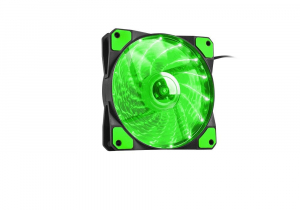 Genesis Hydrion 120 ház hűtő ventilátor 12cm zöld LED (NGF-1168)