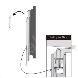OMEGA LCD TV/Monitor fali tart&oacute; ultra slim 26-60" 35kg  (OUTV400SF)