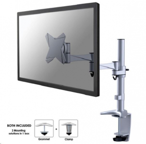 Newstar asztali monitortartó 10-30" ezüst (FPMA-D1330SILVER)