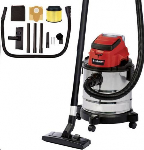 Einhell TC-VC 18/20 Li S - Solo akkus száraz-nedves porszívó - akkumulátor és töltő nélkül (2347130)