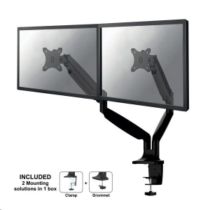 Newstar duál asztali monitortartó 10-32" fekete (NM-D750DBLACK)