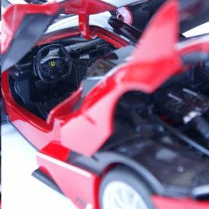 Bburago Ferrari FXX-K piros fém kisautó 1/18  (15616010R)