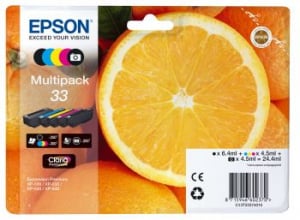 Epson 33 Multipack tintapatron (C13T33374011)