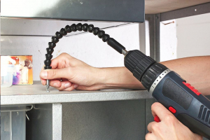 KWB STANDARD CrV bit k&eacute;szlet flexibilis sz&aacute;rral, 11 db-os (113990)