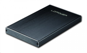 LC Power LC-25U3-Becrux-C1 2.5" merevlemez ház fekete
