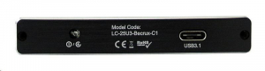 LC Power LC-25U3-Becrux-C1 2.5" merevlemez ház fekete