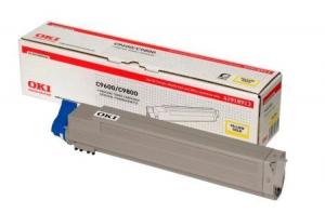 OKI 42918913 sárga toner