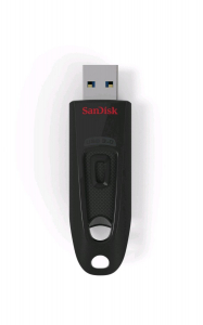 Pen Drive 32GB USB 3.0 SanDisk Ultra fekete  (SDCZ48-032G-U46 / 123835)