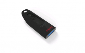 Pen Drive 32GB USB 3.0 SanDisk Ultra fekete  (SDCZ48-032G-U46 / 123835)