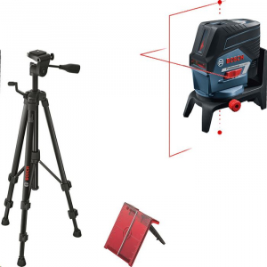 Bosch Professional GCL 2-50 C pont és vonallézer + BT150 állvány (0601066G02)