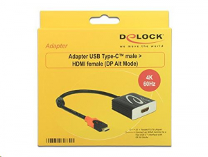 Delock 62730 USB-C apa > HDMI anya adapter 4K 60 Hz