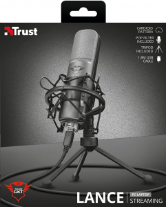 Trust GXT 242 Lance Streaming asztali mikrofon (22614)