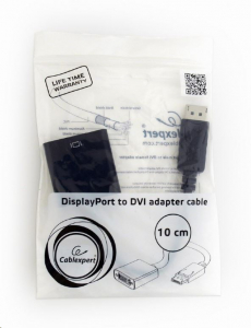 Gembird Cablexpert Display port male --> DVI-I female adapter (A-DPM-DVIF-002)