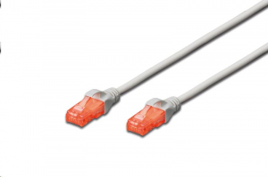 Digitus DK-1612-030 U/UTP patch kábel CAT6 3m szürke