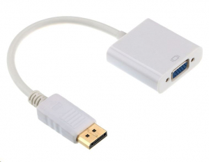 Gembird Cablexpert Display port male --> VGA female adapter (A-DPM-VGAF-02-W)