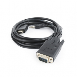 Gembird Cablexpert HDMI --> VGA adapter single port + audio, 3m (A-HDMI-VGA-03-10)