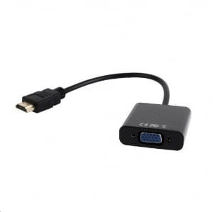 Gembird Cablexpert HDMI --> VGA adapter single port + audio (A-HDMI-VGA-03)