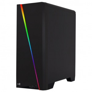 AeroCool Cylon táp nélküli ablakos ház fekete