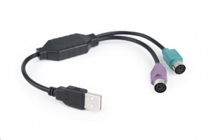 Gembird Cablexpert USB A type --> PS/2 female 30cm  (UAPS12-BK)