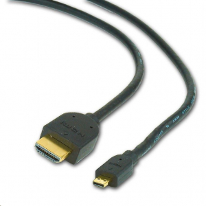 Gembird Cablexpert HDMI v2.0 male -> micro HDMI male kábel 3m (CC-HDMID-10)