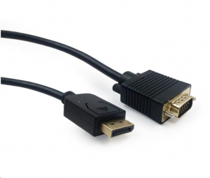 Gembird Cablexpert Display port male --> VGA male kábel 1.8 m (CCP-DPM-VGAM-6)