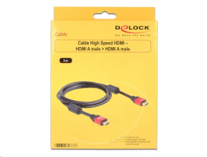 Delock 84333 High Speed HDMI kábel 2m apa / apa