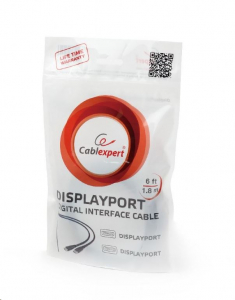 Gembird Cablexpert DisplayPort kábel 1.8m (CC-DP2-6)