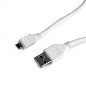 Gembird Cablexpert USB 2.0 --> micro-USB kábel 3m, fehér (CCP-MUSB2-AMBM-W-10)