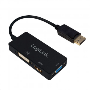 LogiLink 4K DisplayPort -> DVI/HDMI/VGA átalakító  (CV0109)