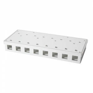 LogiLink Keystone fali szerelődoboz 8UTP fehér (NK4035)