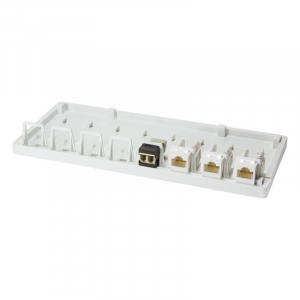 LogiLink Keystone fali szerelődoboz 8UTP fehér (NK4035)