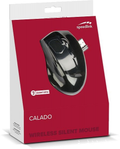 Speedlink CALADO Silent vezeték nélküli optikai egér fekete (SL-6343-RRBK)