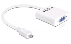 Delock 65347 HDMI-micro D apa -> VGA anya adapter