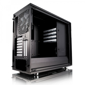 Fractal Design Define R6 Black TG táp nélküli ablakos ház fekete (FD-CA-DEF-R6-BK-TG)