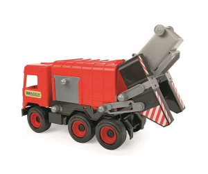 Wader Middle Truck kukásautó 43cm piros (32113)