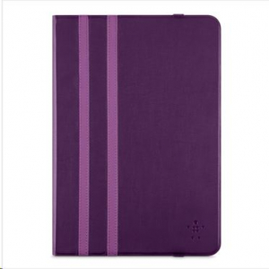 Belkin Twin Stripe Cover tablet / iPad tok lila  (F7N320btC01)