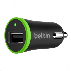 Belkin 2.4A / 12 Watt autós töltő USB port + 1.2m micro-USB kábel  (F8M887bt04-BLK)