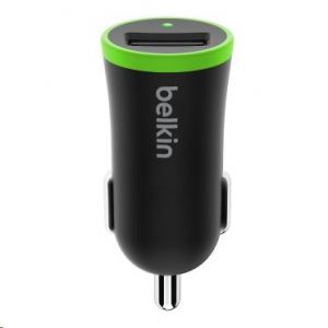 Belkin 2.4A / 12 Watt autós töltő USB port + 1.2m micro-USB kábel  (F8M887bt04-BLK)