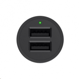 Belkin 4.8A / 24 Watt autós töltő 2 USB port  (kábel nélkül)  (F8M930btBLK)