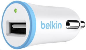 Belkin USB autós töltő fehér-kék (F8J014btBLU)