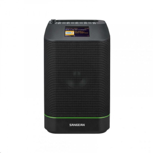 Sangean WFS-58 Revery R4 hordozható internetrádió / DAB / FM-RDS / Bluetooth / Multiroom hangszóró fekete