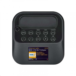 Sangean WFS-58 Revery R4 hordozható internetrádió / DAB / FM-RDS / Bluetooth / Multiroom hangszóró fekete