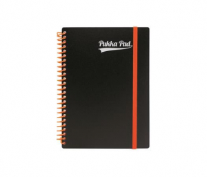 Pukka Pad spirálfüzet, A5, vonalas, 100 lap "Neon notepad" (PUPN7663V)