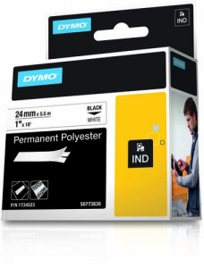 DYMO "Rhino" Feliratozógép szalag poli 24 mm fehér (1734523)