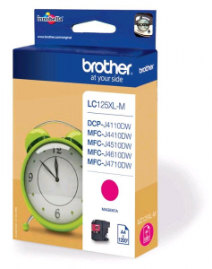 Brother LC125XL-M magenta tintapatron