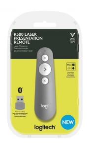 Logitech R500 Laser Presentation Remote szürke (910-005387/910-006520)