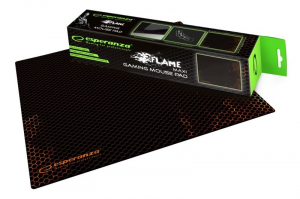 Esperanza FLAME MAXI gaming egérpad fekete-piros (EGP103R)