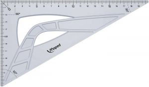 Maped "Geometric" háromszög vonalzó, 60°, 21cm (IMA242621)