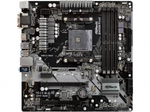 ASRock B450m Pro4 R2.0 Alaplap