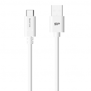 Silicon Power Boost Link PVC LK10AC töltő-/adatkábel 1m fehér  (SP1M0ASYLK10AC1W)